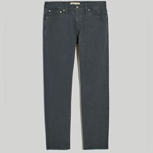 Madewell NWT Garment-Dyed Slim Jeans Size 30x32 in Thunder Cloud